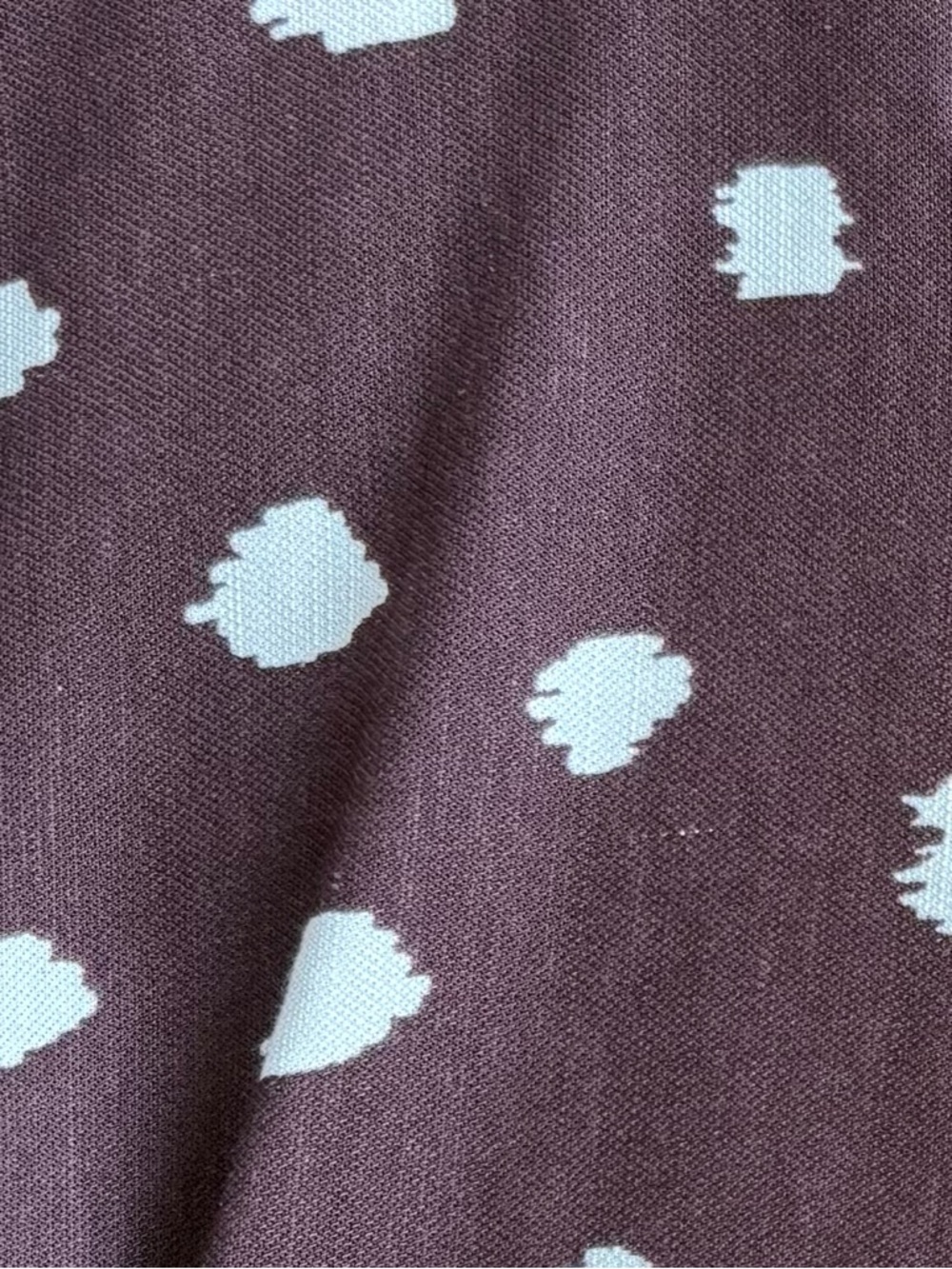 1.STATE Polka Dot Brown & White Side Ties Cropped Rayon Linen Top Size XS - Picture 8 of 12